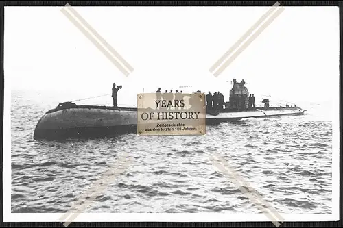 Foto Unterseeboot U-Boot U 58 Mai 1916 AG Weser in Bremen vom Stapel Kommandant