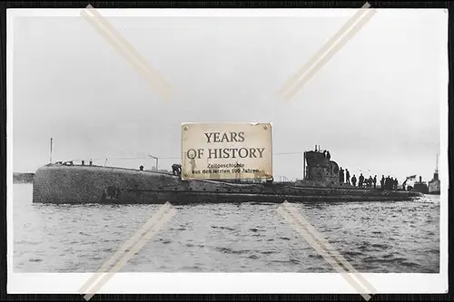 Foto Unterseeboot U-Boot U 99 Januar 1917 bei der AG Weser in Bremen  II. U-Flo