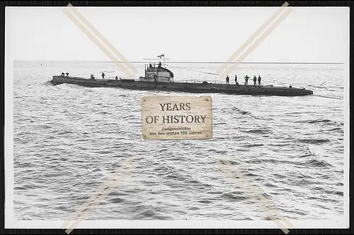 Foto Unterseeboot U-Boot Foto Unterseeboot U-Boot U 82 Juli 1916 Germaniawerft