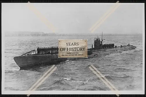 Foto Unterseeboot U-Boot SM U 117 Werft A.G. Vulkan Hamburg 1917 Kommandant Kap