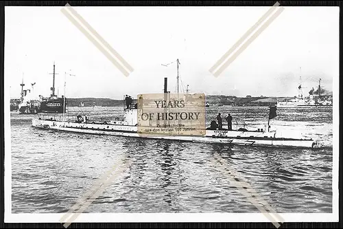 Foto Unterseeboot U-Boot U 12 Kaiserliche Werft Danzig Marine 1911