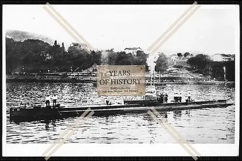 Foto Unterseeboot U-Boot U 2 Kaiserliche Werft Danzig Marine 1908