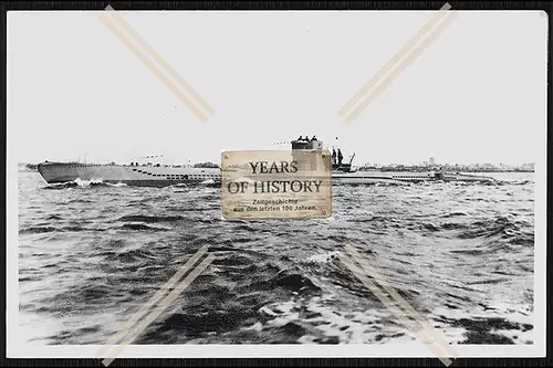 Foto Unterseeboot U-Boot U 754 unter Kapitänleutnant Hans Oestermann Brest u. 