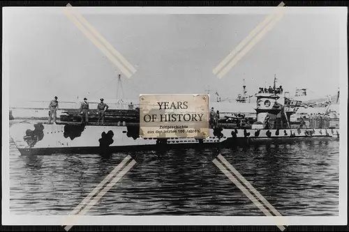 Foto Unterseeboot U-Boot U 593 unter Kapitänleutnant Gerd Kelbling St. Nazaire