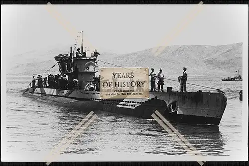 Foto Unterseeboot U-Boot U 565 unter Johann Jebsen Oberleutnant zur See Brest