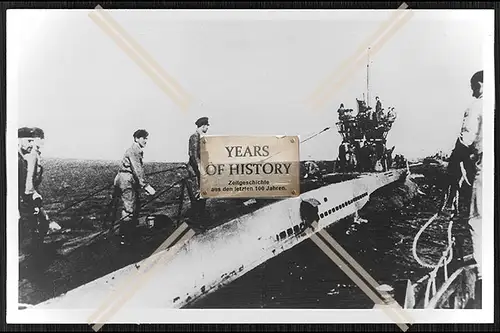 Foto Unterseeboot U-Boot U 201 unter Adalbert Schnee u. Günther Rosenberg