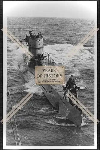 Foto Unterseeboot U-Boot U 70 unter Kapitänleutnant Joachim Matz lief 1941 von