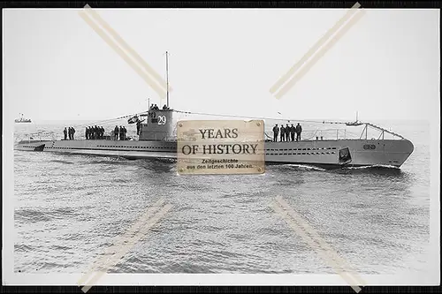 Foto Unterseeboot U-Boot U 29 Heinz Fischer u. Otto Schuhart u. Ulrich-Philipp 