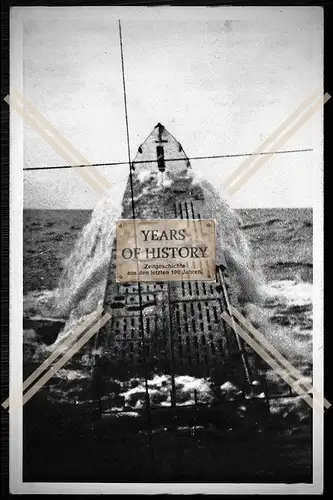 Foto Unterseeboot U-Boot Auftauchen durch eigenes Sehrohr gesehen 