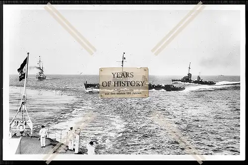 Foto Deutsche Kriegsmarine - Torpedoboot AT Albatros Marinewerft Wilhelmshaven 