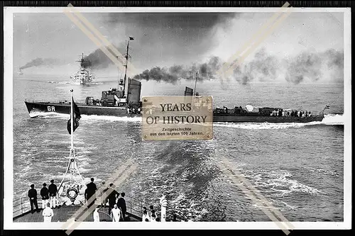 Foto Deutsche Kriegsmarine - Torpedoboot GR Greif Marinewerft Wilhelmshaven 192