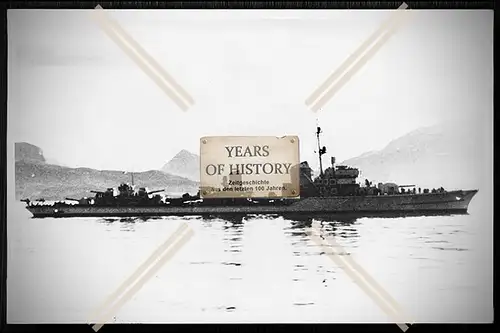 Foto Deutsche Kriegsmarine - Zerstörer Z 38 - Germaniawerft Kiel 1940 