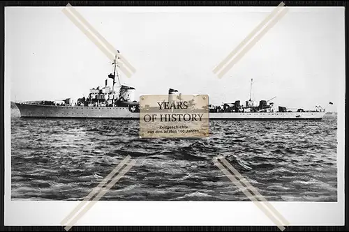 Foto Deutsche Kriegsmarine - Zerstörer Z 27 Typ 36 A Deschimag Bremen 