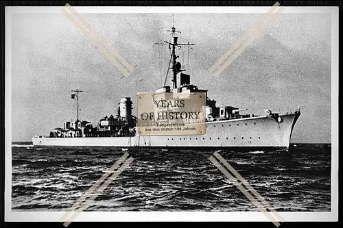 Foto Deutsche Kriegsmarine - Zerstörer Z 27 Typ 36 A Deschimag Bremen 