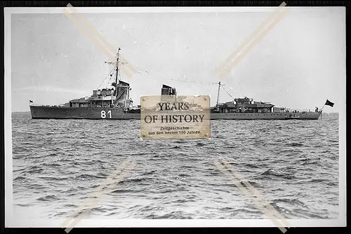 Foto Deutsche Kriegsmarine - Zerstörer Z 10 - Hans Lody
