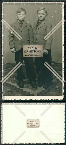 Foto Jungs Zwillinge 1943 Pimpf