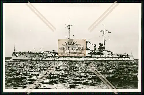 Foto SMS Nassau Großlinienschiff Schlachtschiff Kaiserliche Marine Werft Wilhe