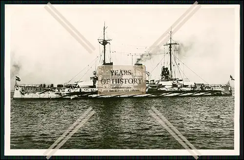 Foto SMS Westfalen Nassau-Klasse Großlinienschiff der Kaiserlichen Marine Bauw
