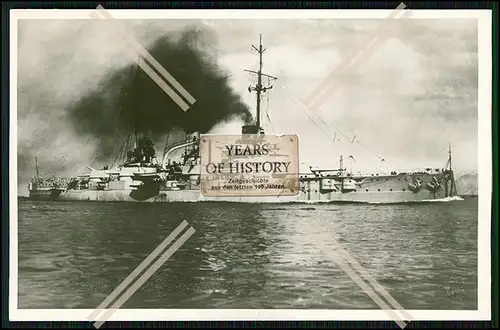 Foto SMS Rheinland Großlinienschiff Schlachtschiff Kaiserliche Marine Schweste