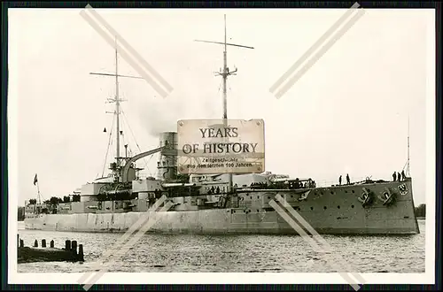 Foto SMS Rheinland Großlinienschiff Schlachtschiff Kaiserliche Marine Schweste