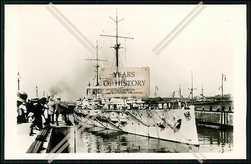 Foto SMS Rheinland Großlinienschiff Schlachtschiff Kaiserliche Marine Schweste