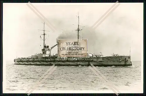 Foto SMS Posen Schiff Nassau Klasse Großlinienschiff Kaiserliche Marine 1907 K