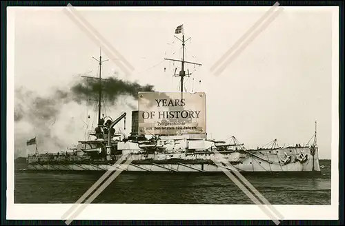 Foto SMS Posen Schiff Nassau Klasse Großlinienschiff Kaiserliche Marine 1907 K