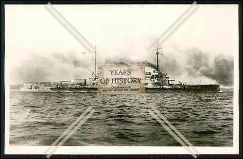 Foto SMS Posen Schiff Nassau Klasse Großlinienschiff Kaiserliche Marine 1907 K