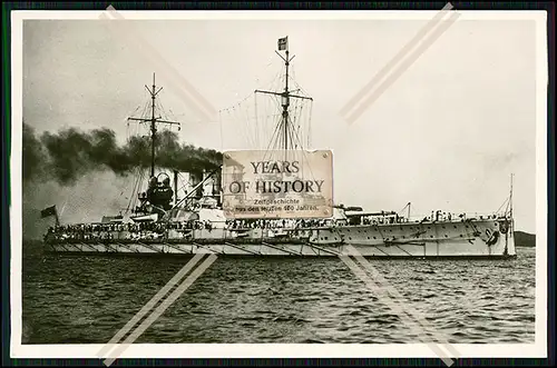 Foto SMS Ostfriesland Großlinienschiff Schlachtschiff der Helgoland-Klasse der