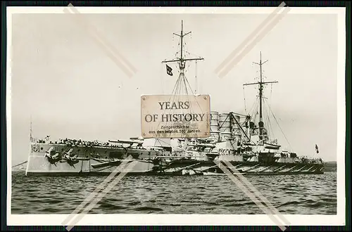 Foto SMS Thüringen Schiff Helgoland-Klasse Großkampfschiffe kaiserlichen Mari