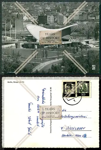 Foto AK Berlin Kongresshalle 1964 Industrie Fotografen Klinke Tempelhof Karte g