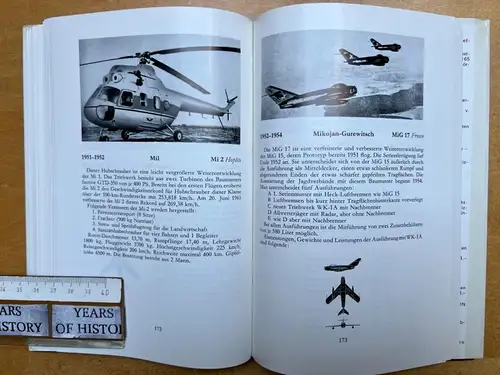 Die sowjetischen Flugzeuge 1941-1966 - 149 Abbildungen - Heinz J. Nowarra 1967