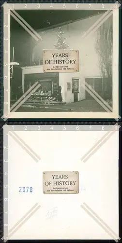 Foto Bremen Shell Tankstelle Osterdeich 1947-50 Straßenansicht Geschäft Werbu