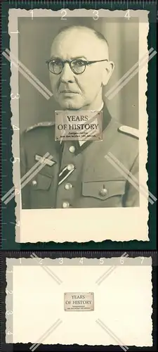 Orig. Foto Portrait Porträt Soldat Passfoto Uniform 
