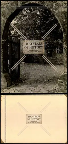 Orig. Foto 30x30cm Torbogen Hausansicht Treppe Innenhof 1930