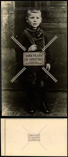 Orig. Foto 28x17cm Kleiner Junge Portrait Adel Monarchie 1910