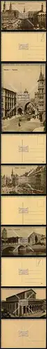 Orig. AK München Bayern 1910 verschiedene Ansichten