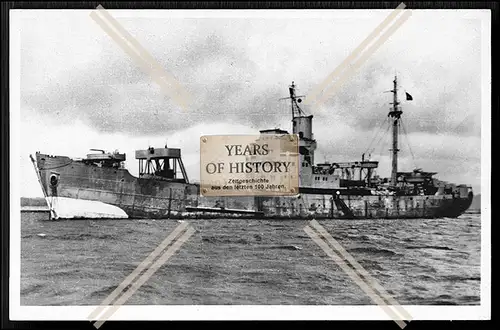 Foto Sperrbrecher 1 M/S Saar 1940 2. Sperrbrecherflottille Deutsche Marine 