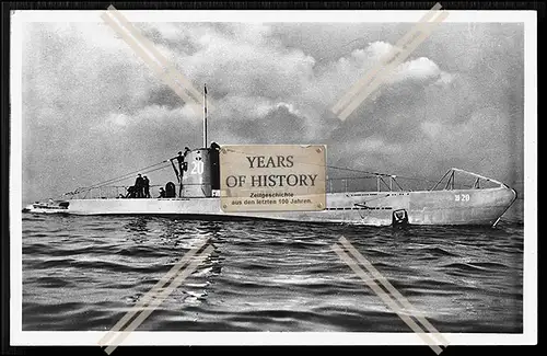Foto Unterseeboot U-Boot U 20 Nummer am Boot und Turm deutsche Kriegsmarine