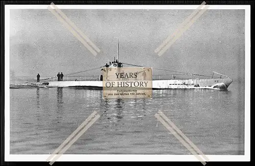Foto Unterseeboot U-Boot U 12 Nummer am Boot und Turm deutsche Kriegsmarine