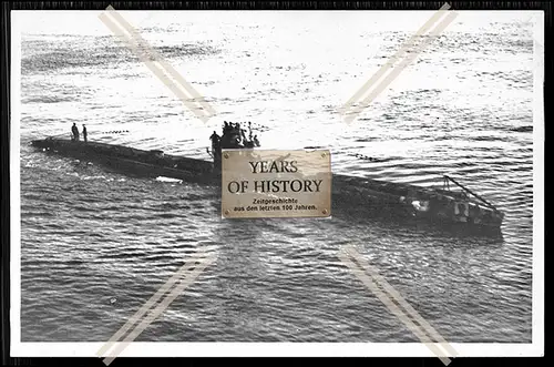 Foto Unterseeboot U-Boot UC 72 Minenleger Kaiserliche Marine 1. WK 1914-18