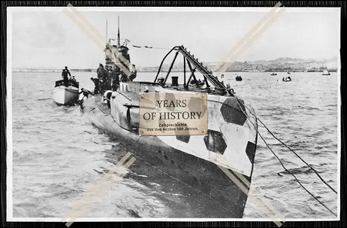 Foto Unterseeboot U-Boot UC 56 Minenleger Kaiserliche Marine 1. WK 1914-18