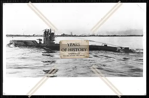 Foto Unterseeboot U-Boot UC 55 Minenleger Kaiserliche Marine 1. WK 1914-18
