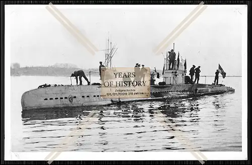 Foto Unterseeboot U-Boot UB 24 Küstenboot Kaiserliche Marine 1. WK 1914-18