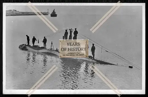 Foto Unterseeboot U-Boot UB 4 Küstenboot Kaiserliche Marine 1. WK 1914-18