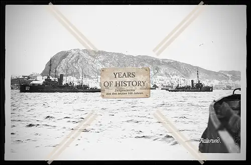 Foto M 122+79 in Alesund Norwegen Minensuchboot Minenräumboot Böcke 1. WK ab 