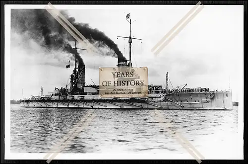 Foto SMS Kaiserin Großlinienschiff Dreadnought Schlachtschiff Kaiserliche Mari