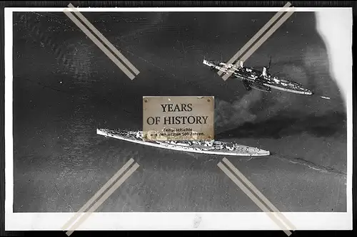 Foto SMS Hindenburg u. Prinzregent Luitpold Großlinienschiff Schlachtschiff Ka