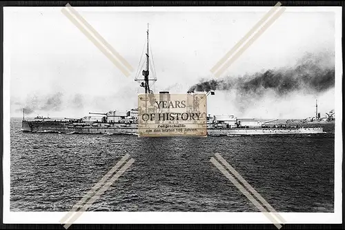 Foto SMS Bayern Großlinienschiff Schlachtschiff der Kaiserlichen Marine