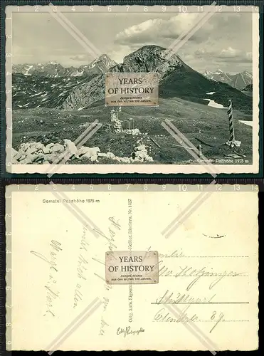 Orig. Foto AK Gemstel Pass Meieberg Meiebergalp Alpen Berner Alpen Berner Oberl